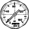 Pressure gauge MA-27-160-M5-PSI 527405